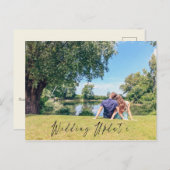 の結婚更新写真結婚の発表日 ポストカード (正面/裏面)