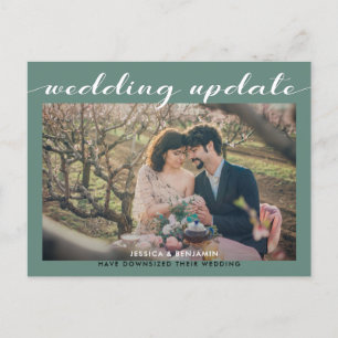 の結婚更新 小さい結婚値 案内ポストカード