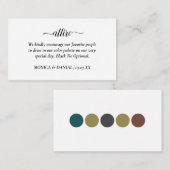 の結婚服装の服装規定 ノートカード (正面/裏面)