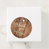 の結婚木材と光の素朴弦に感謝 フェイバータグ (インサイチュ)