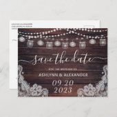 の結婚木素朴工の壺の灯りが日付を除いて ポストカード (正面/裏面)