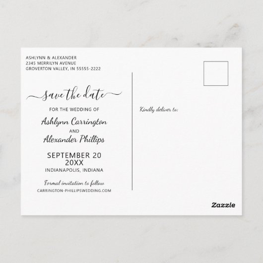 の結婚木素朴工の壺の灯りが日付を除いて ポストカード (裏面)