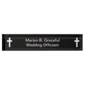 の結婚机用ネームプレート デスクネームプレート (正面)