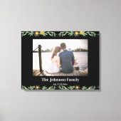 の結婚植物性カスタムの写真拡大 キャンバスプリント (正面)