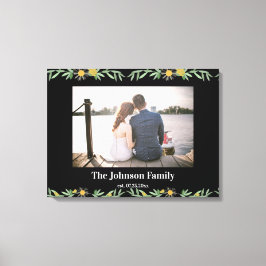 の結婚植物性カスタムの写真拡大 キャンバスプリント