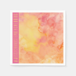 の結婚標準ナプキン生花フローラ スタンダードカクテルナプキン