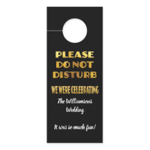 の結婚歓迎は邪魔しない金ゴールド白黒