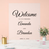の結婚歓迎サイン曇りアクリル標識 アクリルサイン (ウェディング)