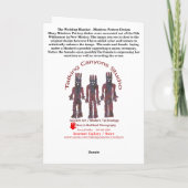 の結婚毛布カード カード (裏面)