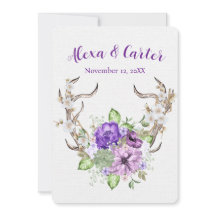 の結婚水の色の鹿のアントラーブーケ