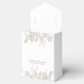 の結婚水彩緑化セージ緑色植物学 フェイバーボックス (オープン)