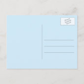 の結婚牛が日付はがきを保存 案内ポストカード (裏面)