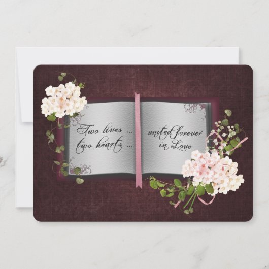 の結婚物語 招待状 (正面)