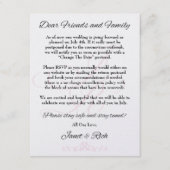 の結婚発表カードcovid19を更救新した エンクロージャーカード (正面)