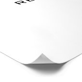 の結婚白い1日リハーサル遠くにディナー ポスター (角)