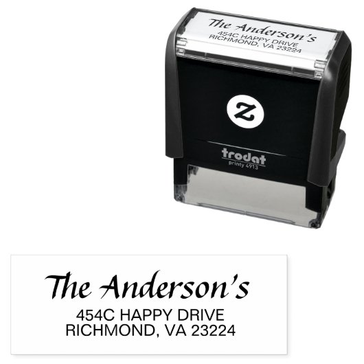 の結婚白黒のモダンテーマ セルフインキングスタンプ (インサイチュ)