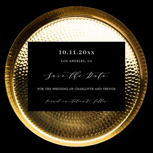 の結婚白黒スクリプモダント セーブザデート