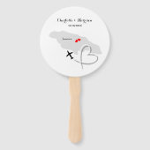 の結婚目的地ジャマイカハンドファン ハンドファン (正面)