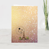 の結婚目的地パスポートパリフランスエッフェル 招待状 (裏面)