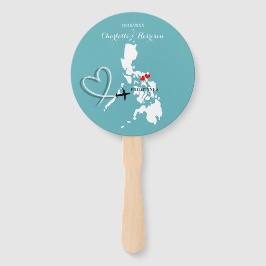 の結婚目的地フィリピン ハンドファン (正面)