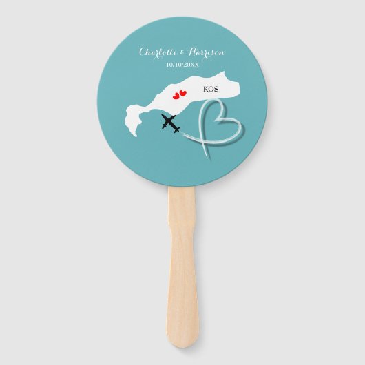 の結婚目的地Kos ハンドファン (正面)