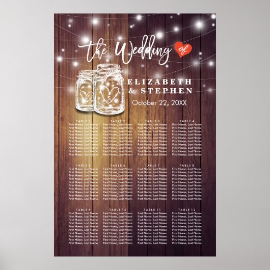 の結婚着座図素朴木工の壺の灯 ポスター (正面)