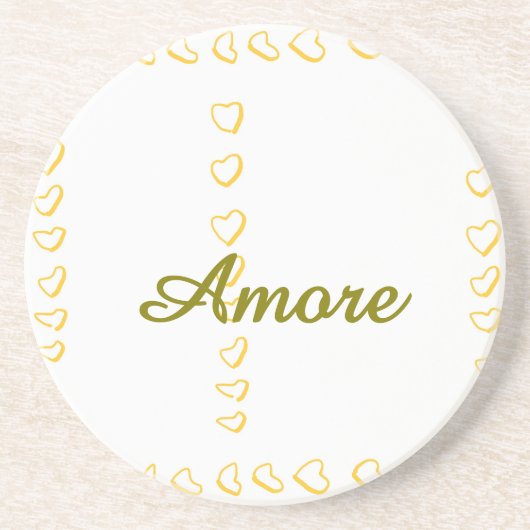 の結婚砂岩コースター コースター (正面)