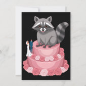 の結婚砕け散るアライグマのフェラル重荷 カード (正面)