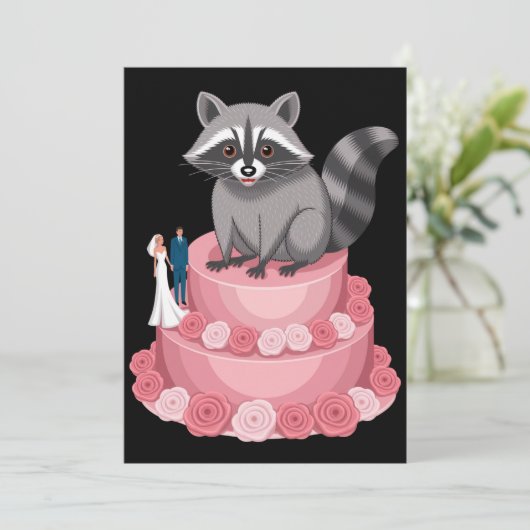 の結婚砕け散るアライグマのフェラル重荷 招待状 (スタンド正面)
