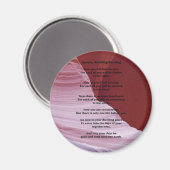 の結婚磁石アパ賛美ッ感じプの雨の回り マグネット (正面/裏面)