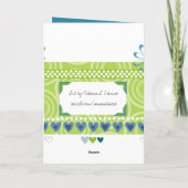 の結婚祝い カード (裏面)