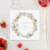 の結婚秋野生の花 スタンダードランチョンナプキン (インサイチュ)