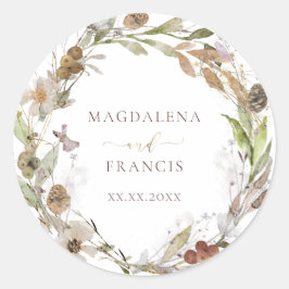 の結婚秋 ラウンドシール