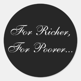 の結婚約束招待状封印 ラウンドシール