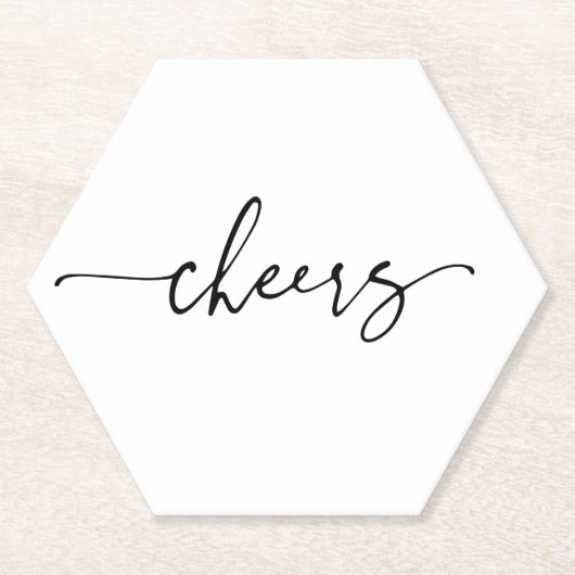 の結婚紙コースター披露宴バーDecor B613 ペーパーコースター (正面)