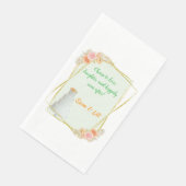 の結婚紙ナプキン (コーナー)