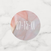 の結婚紙吹雪はピンクスとラベンダーで素敵 コンフェッティ (スモール正面)