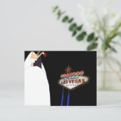 の結婚素晴らしいラスベガスのはがき ポストカード (スタンド正面)