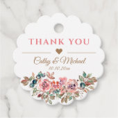 の結婚素朴な埃の多いピエレガントンクのフローラ感謝していは フェイバータグ (正面)