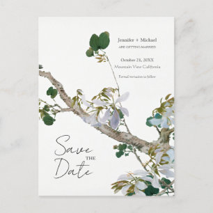 の結婚結婚ミニマル書道フローラ ポストカード