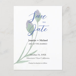 の結婚結婚ミニマル書道フローラ ポストカード