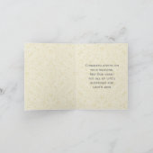 の結婚結婚新郎新婦イエスカナ カード (内部)