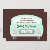 の結婚結婚行事告知招待状 案内状 (正面/裏面)