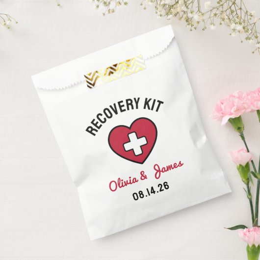の結婚緊急生存二日酔い回復キット フェイバーバッグ (封をした状態)