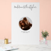 の結婚署名ゲストブックの代替写真 アクリルサイン (ウェディング)