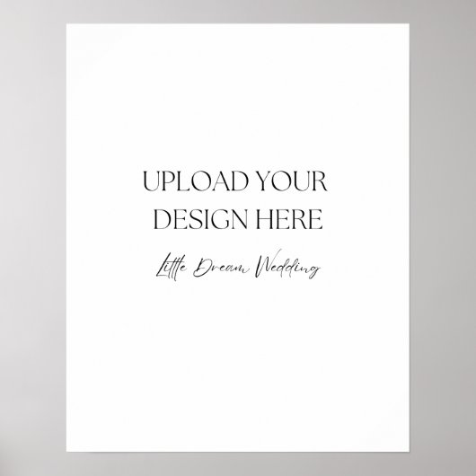 の結婚署名プリント(Cardstock) ポスター (正面)