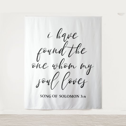 の結婚背景バナー タペストリー (正面)