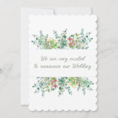 の結婚興奮招待状 招待状 (正面)