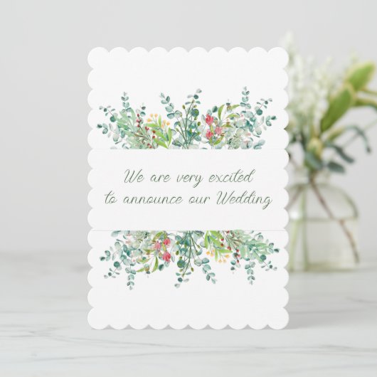 の結婚興奮招待状 招待状 (スタンド正面)