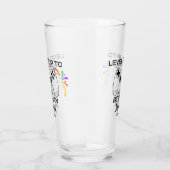 の結婚花婿介添人はゲーマーをレベルアップ タンブラーグラス (右)